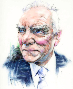 Actor Malcolm McDowell